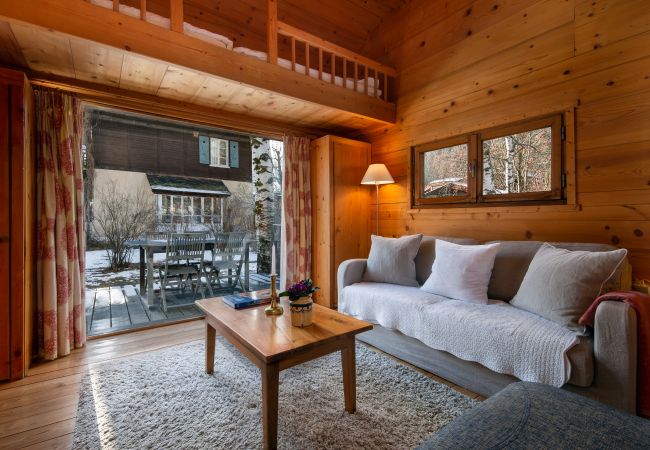 Cabane à Chamonix-Mont-Blanc - Mazot Les Tines, avec jacuzzi