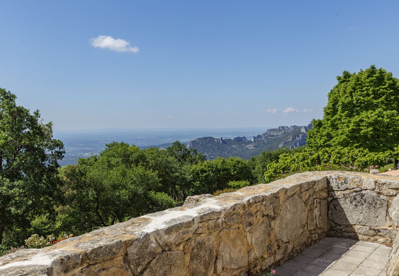 Villa à Suzette - Maison Saint Amant, piscine, vue magnifique, vignoble primé