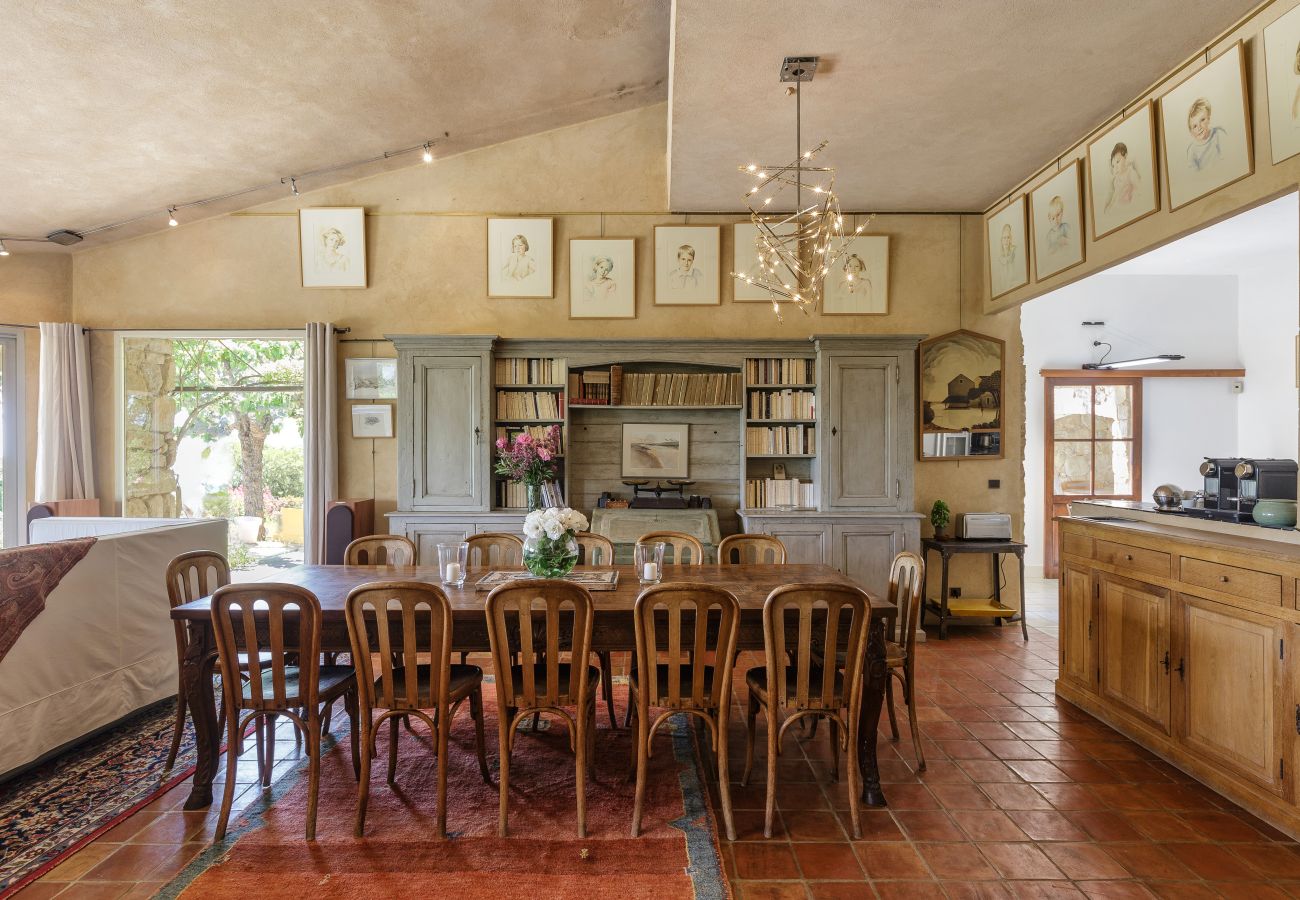 Villa à Suzette - Maison Saint Amant, piscine, vue magnifique, vignoble primé