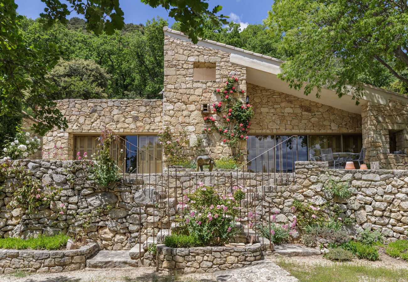 Villa à Suzette - Maison Saint Amant, piscine, vue magnifique, vignoble primé