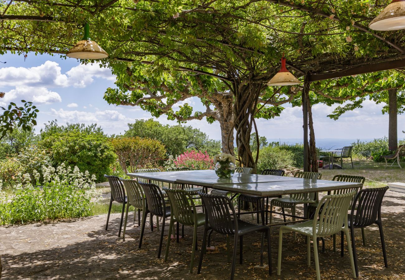 Villa à Suzette - Maison Saint Amant, piscine, vue magnifique, vignoble primé