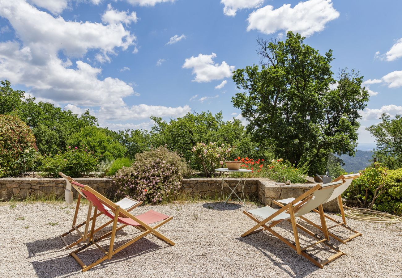 Villa à Suzette - Maison Saint Amant, piscine, vue magnifique, vignoble primé