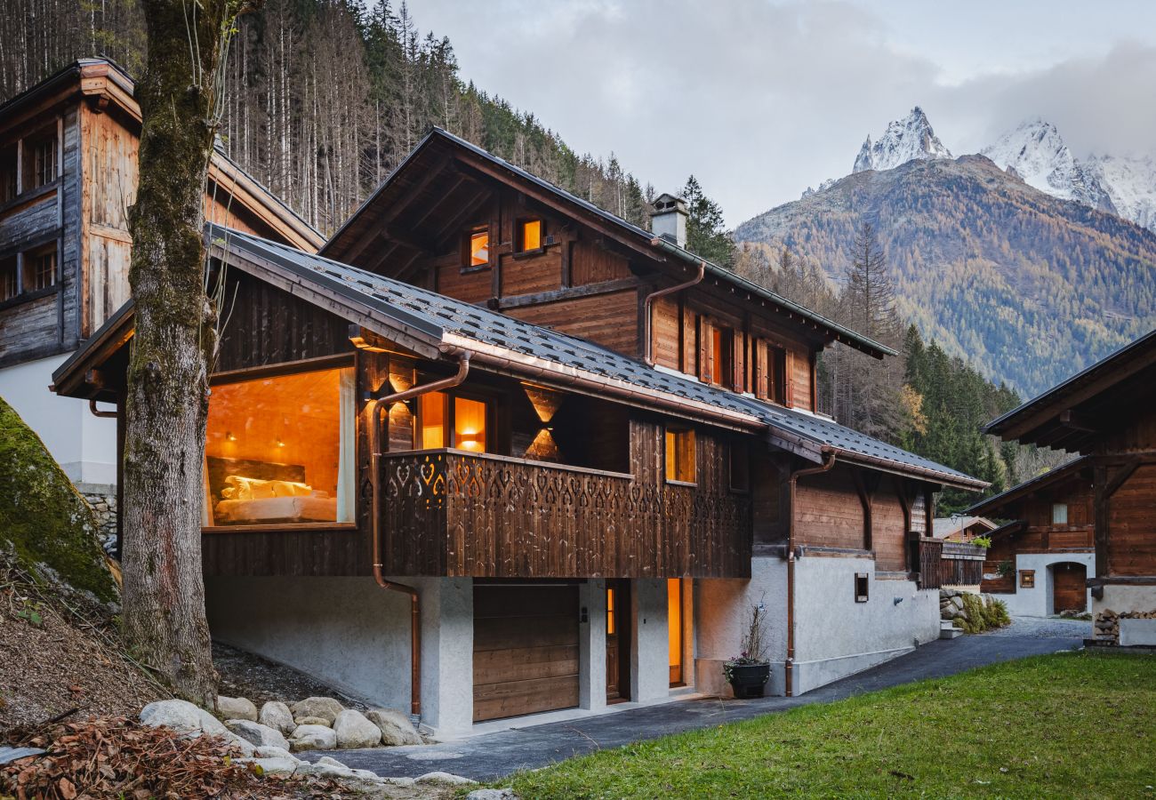 Chalet à Chamonix-Mont-Blanc - Chalet Scierie - luxe avec jacuzzi