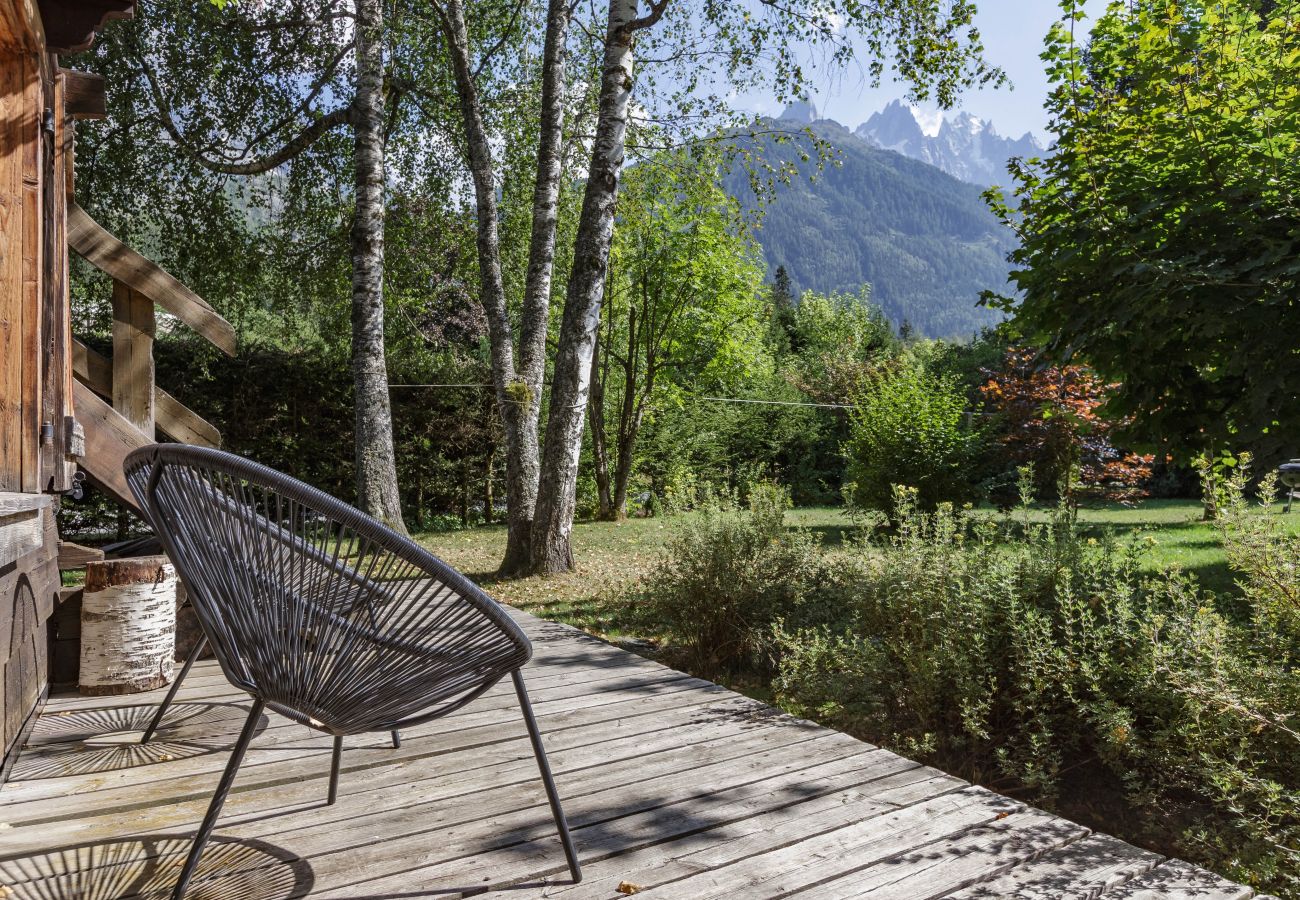 Cabin in Chamonix-Mont-Blanc - Mazot Les Tines, with hot tub