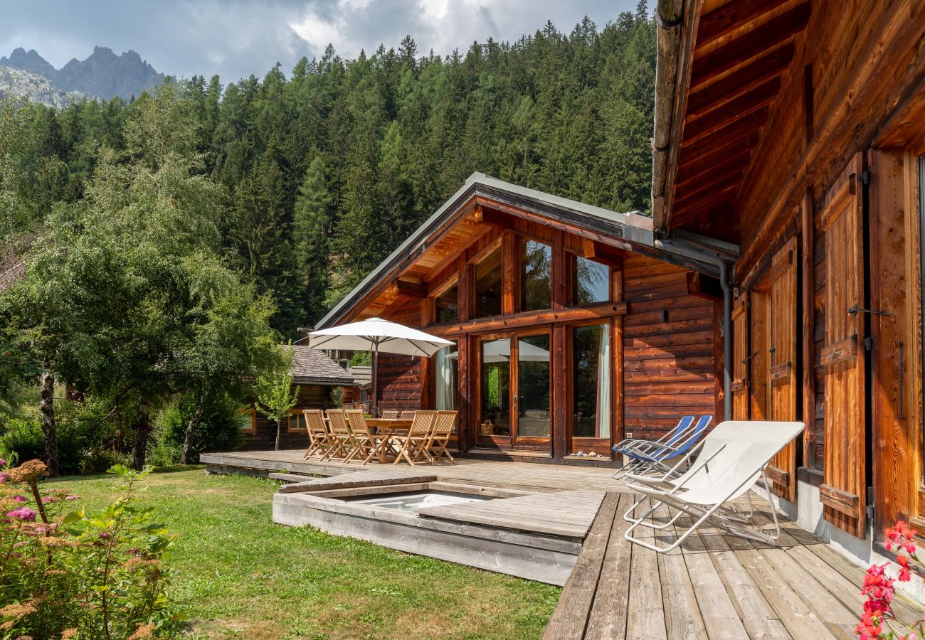 Chalet in Chamonix-Mont-Blanc - Chalet Guapa, mountain escape with hot tub